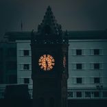 The Clock Tower at Midnight
