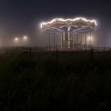 Ghost Carousel in the Mist
