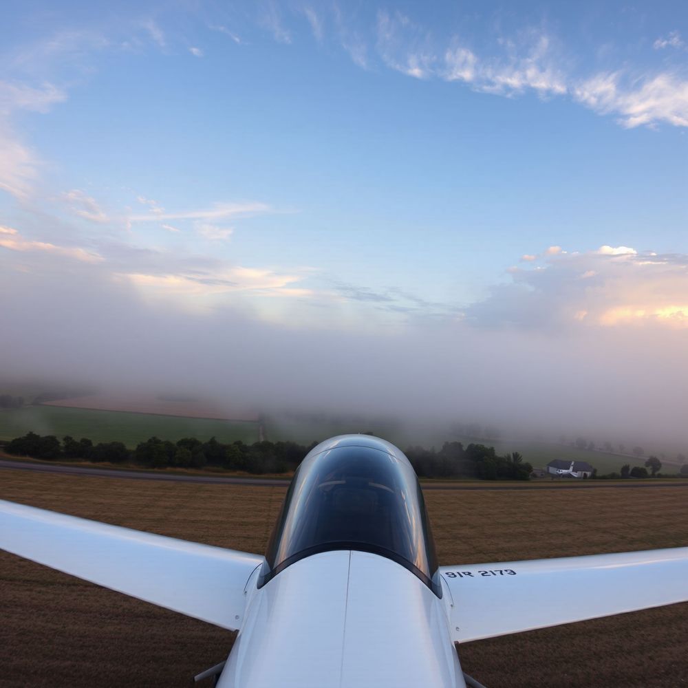 Dawn Breaks over the Airfield