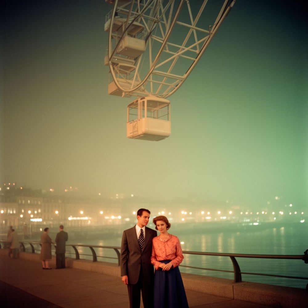 Ferris Wheel Kiss